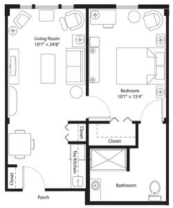 Assisted Living Floorplan
